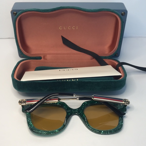 New 💯 Authentic Gucci GG0281S 006 50 Ladies Sunglasses - Picture 14 of 17